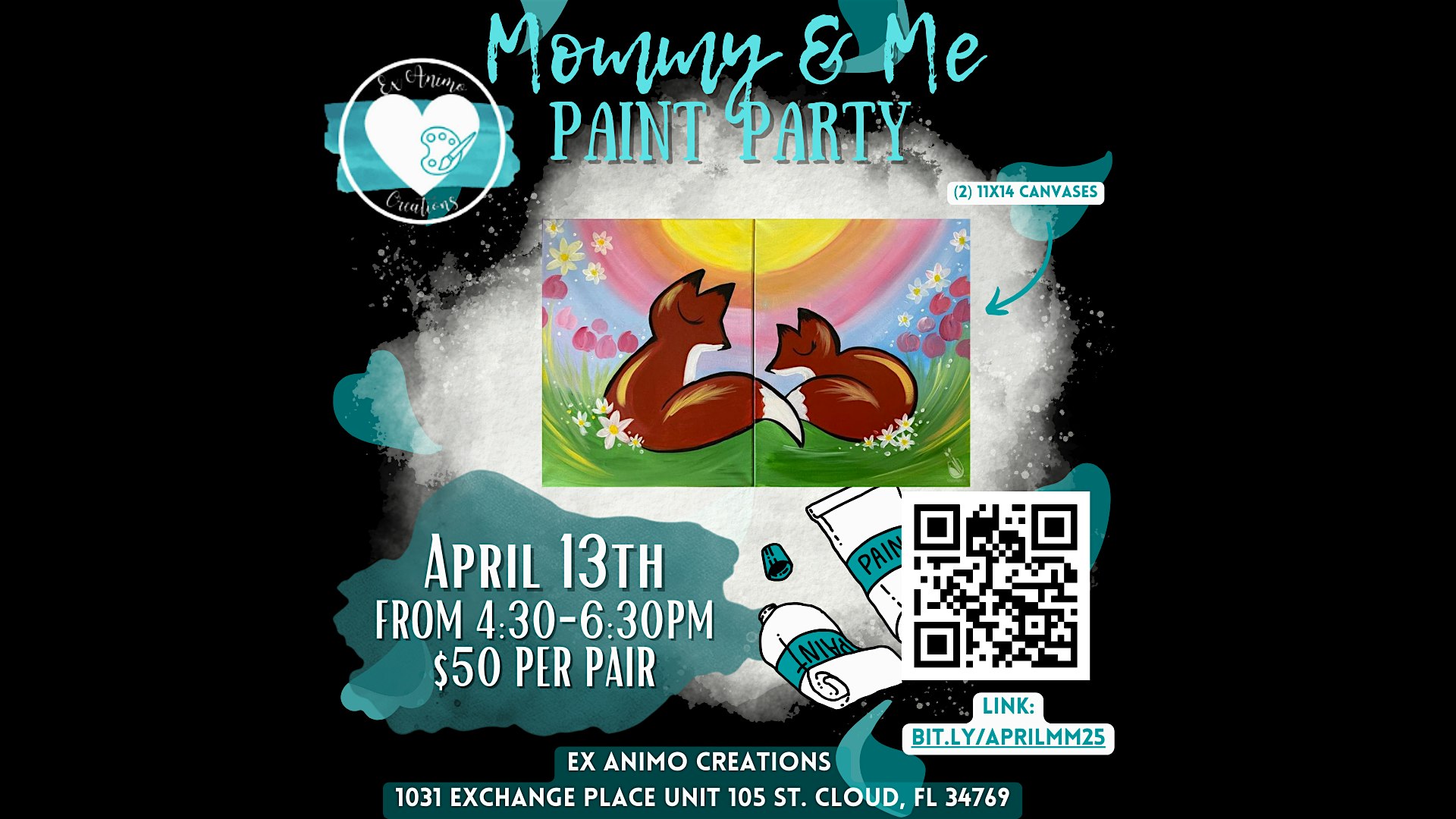 Mommy and Me Paint Party | Ex Animo Creations