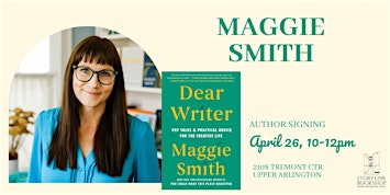 Author Signing with Maggie Smith | Storyline Bookshop