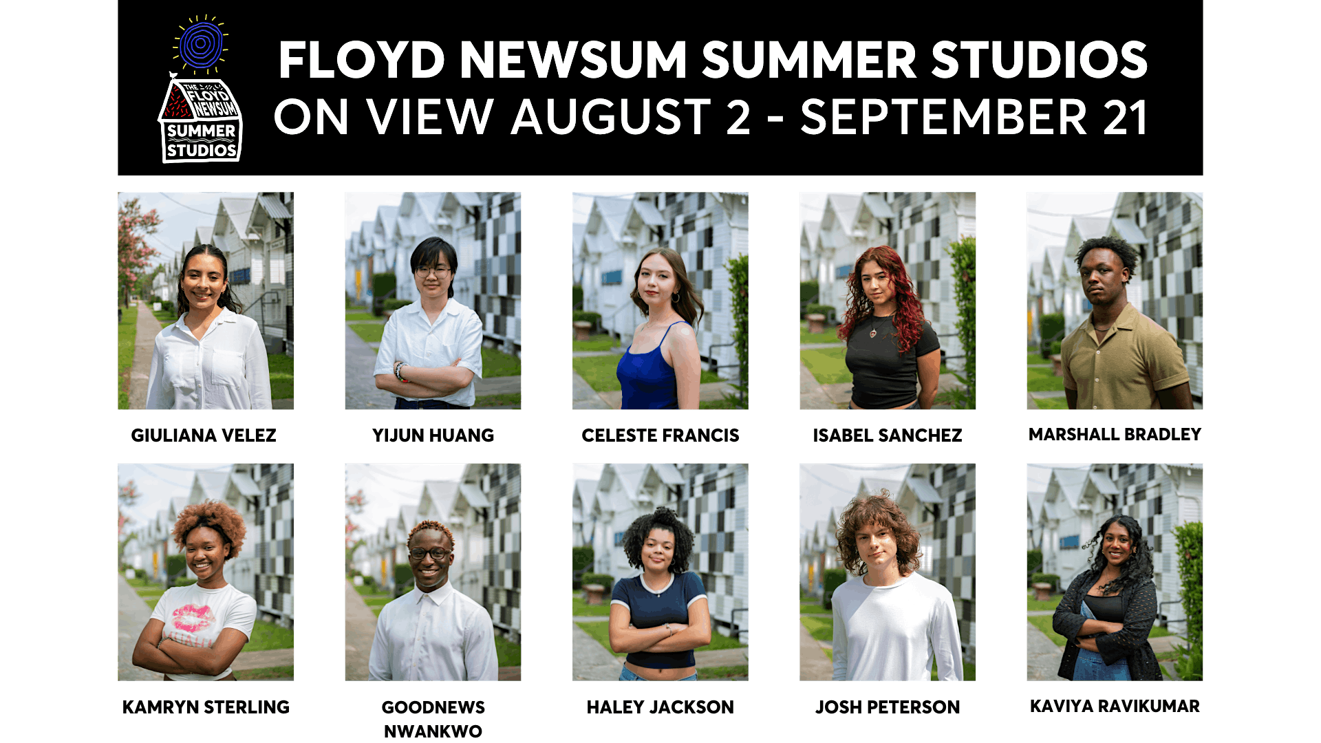 Floyd Newsum Summer Studios Opening + Community Market | Project Row Houses