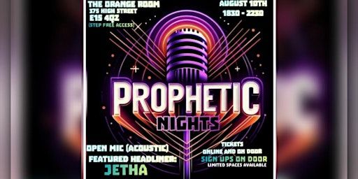 Prophetic Nights Show #2 | The Orange Room