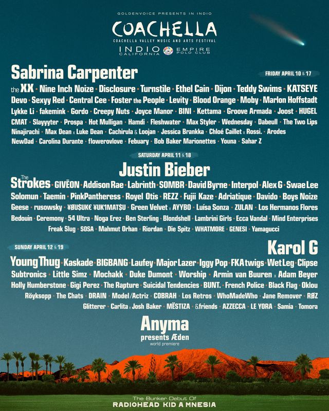 Coachella 2026｜Lineup, Tickets, Schedule and Festival Info | Empire Polo Club