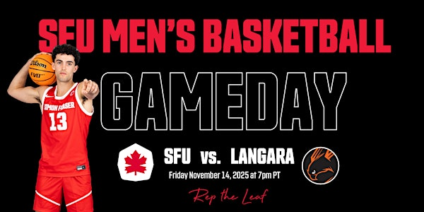 SFU Men's Basketball vs. Langara College | West Gym