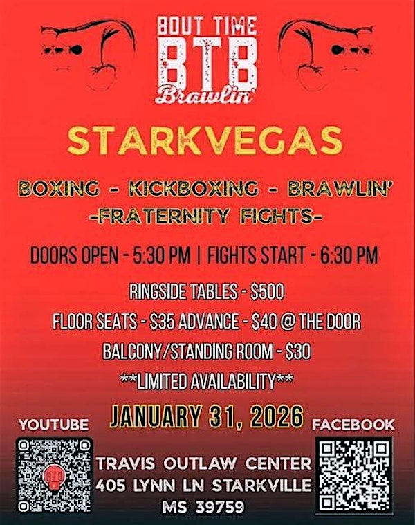 Bout Time Brawlin' in Starkvegas | Travis Outlaw Center
