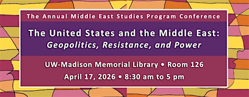 The United States and the Middle East: Geopolitics, Resistance and Power | Memorial Library