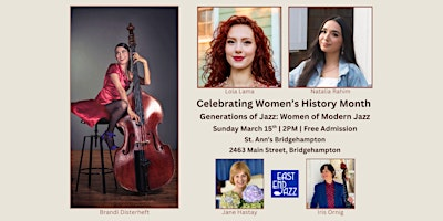 Generations of Jazz - Women in Modern Jazz | St. Ann's Episcopal Church