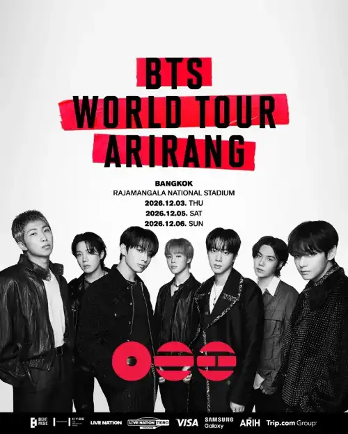 BTS WORLD TOUR 'ARIRANG' IN BANGKOK 2026 | Rajamangala Stadium