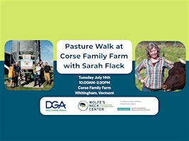 Pasture Walk at Corse Family Farm with Sarah Flack | 1085 Corse Rd