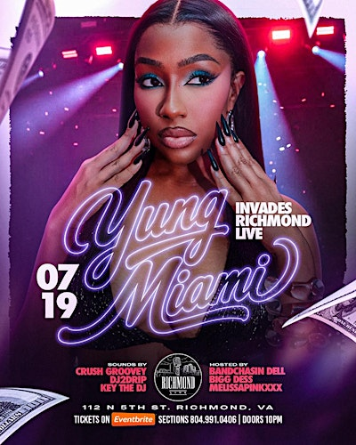 YUNG MIAMI INVADES RICHMOND LIVE | Richmond Live