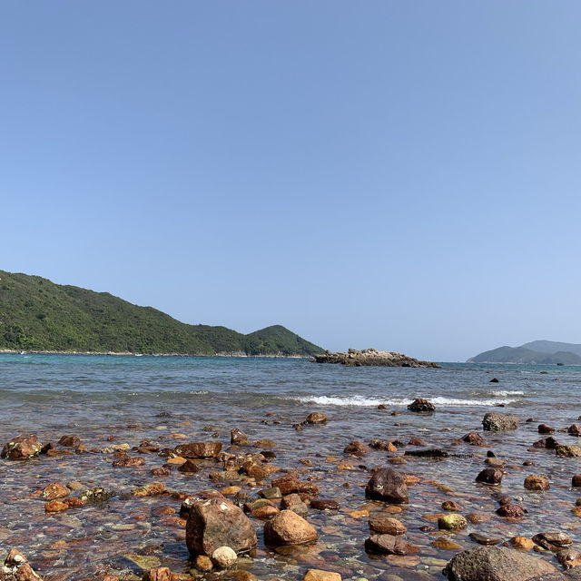 連島沙洲海中央的天使之路