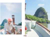 ล่องเรือส่วนตัวชมธรรมชาติของป่าโกงกางและเขาขนาบน้ำ