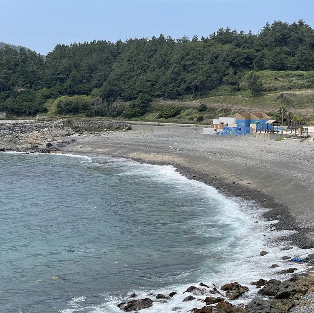 🏖 반짝반짝 맑은 추자바다, 모진이 몽돌해변