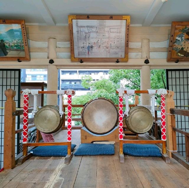 【大阪 中央区】高津神社の絵馬堂