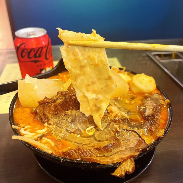🌶 超級酸重口味足料米線
