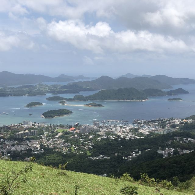 昂坪平原俯瞰整個西貢景色