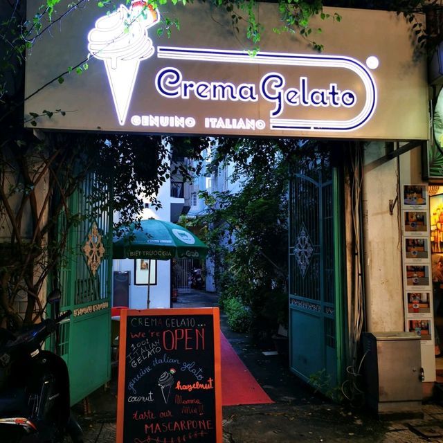 Really yummy gelato at danang, must try