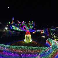The most famous Illumination park in Japan