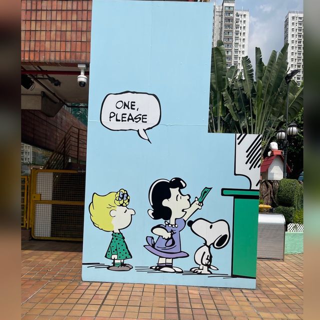 史努比出沒注意⚠️