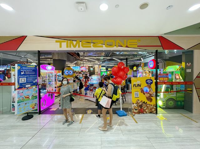 Timezone arcade games at Marina Square