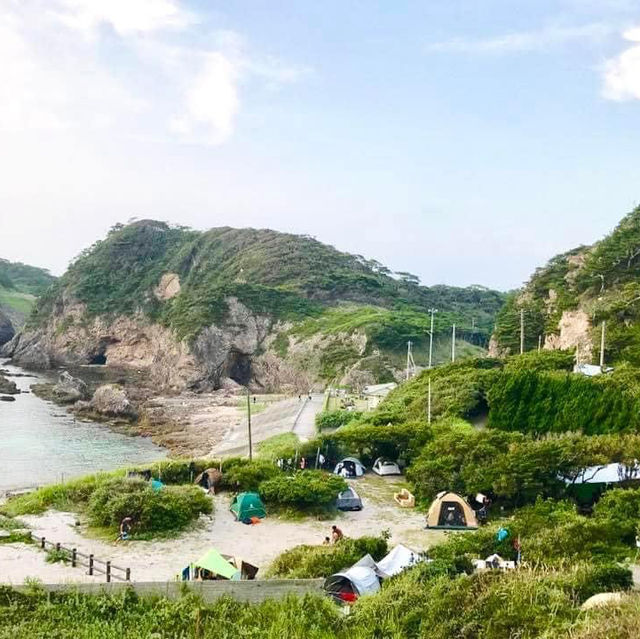 Cắm trại ở đảo Shikine, Tokyo