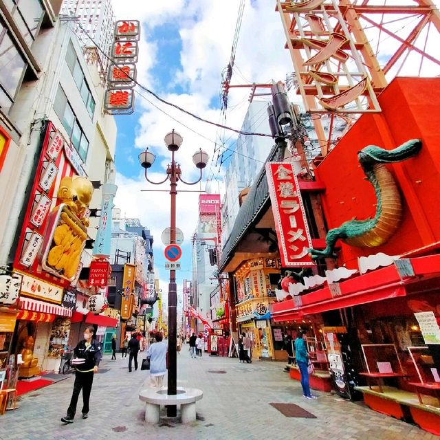 【大阪 道頓堀】大阪旅行ならココ！道頓堀のストリートをご紹介✨✨✨