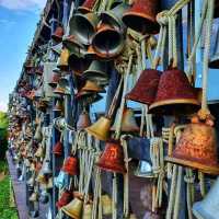 Wishing bells at Mount Faber