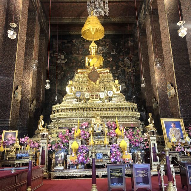 Beautiful Temple with Reclining Buddha