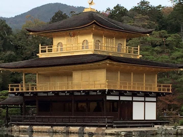 Golden Autumn at Golden Pavilion 