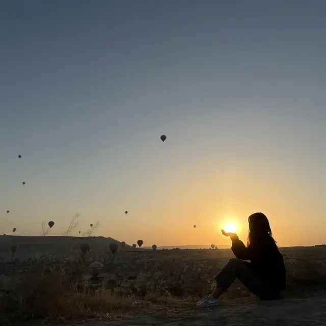 카파도키아 괴레메 선라이즈 포인트에서 일출보기🥹✨