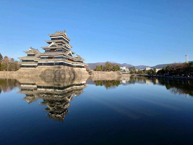 松本市必遊的日本國寶級建築 松本城