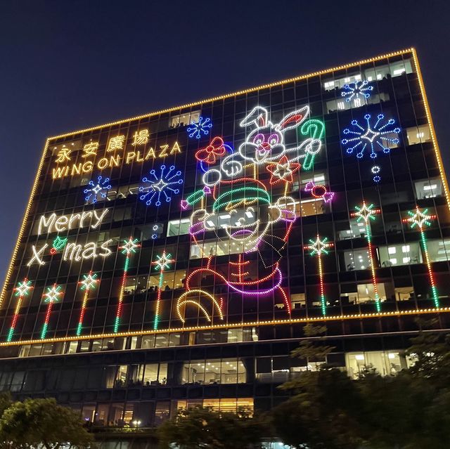 香港開篷巴士限定聖誕夜景