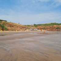Great place to visit it lovely beach and food with a funday at animal park and arcades. 