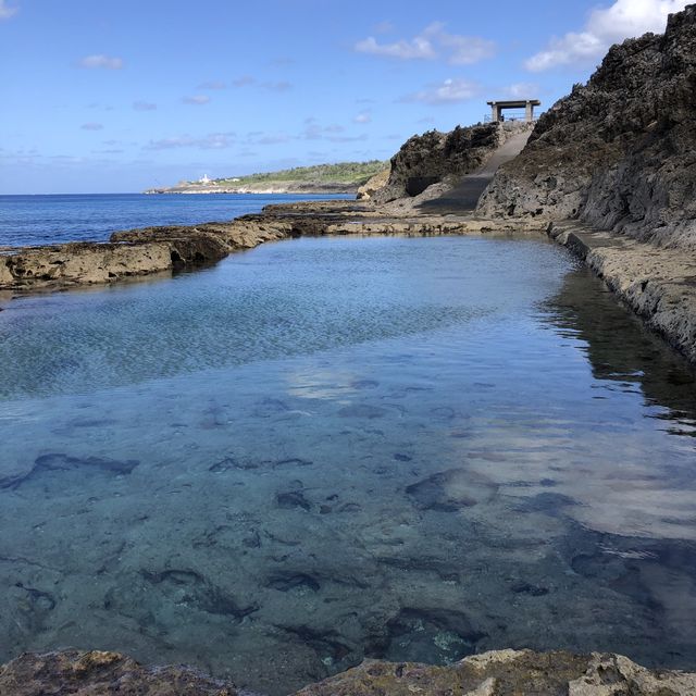海軍棒プール　南大東島