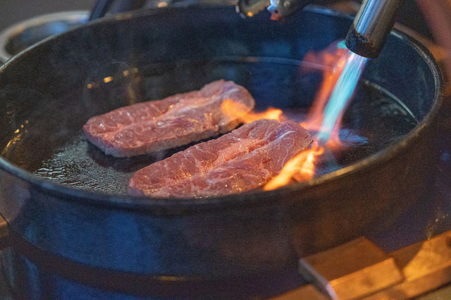 분당 오리 소고기 숙성 와규 전문점 260도 