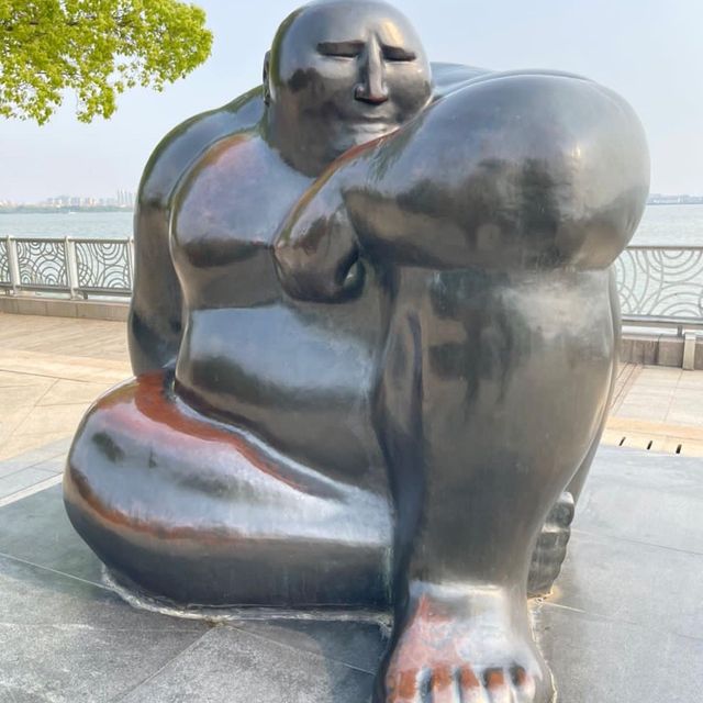 jinji lake in Suzhou city 