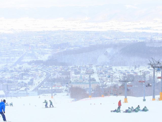 日本北海道富良野滑雪場