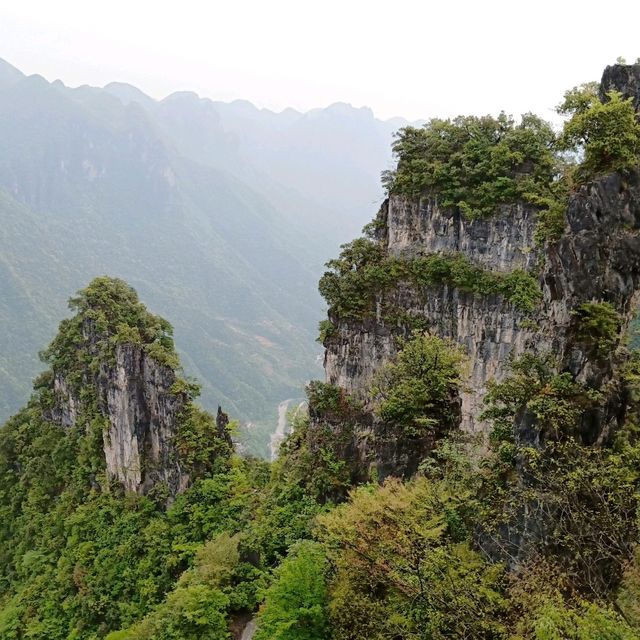 Hubei Yichang Wufeng Tujia Autonomous County Chaibuxi | Chabuxi, a picturesque canyon with three thousand peculiar peaks