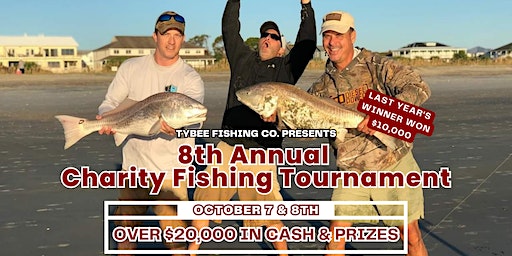 8th Annual Tybee Island Charity Redfish Tournament (Tybee Island) | North Beach, Tybee Island