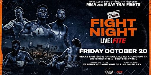 XTREME KNOCKOUT FIGHT NIGHT 63 (Arlington) | Texas Live!