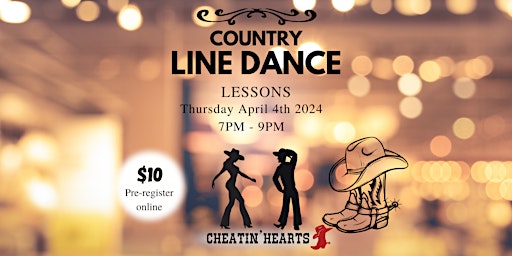 Cheatin Hearts Line Dancing Lessons | Royal Canadian Legion Branch 483