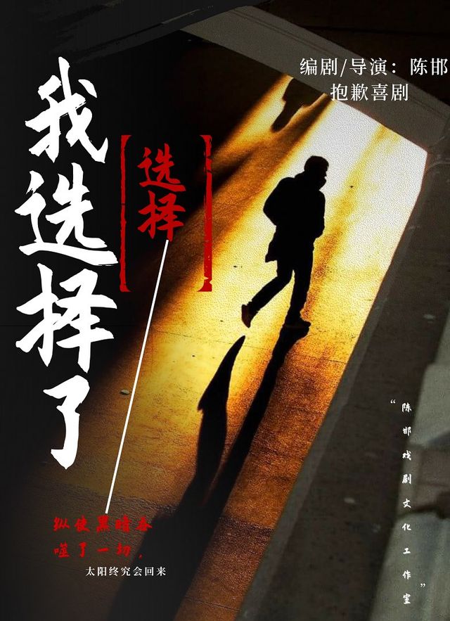 CCD青年戲劇節 第八屆上海國際喜劇節 劇目《我選擇了選擇》|話劇歌劇 | 鄭州大劇院 戲曲廳