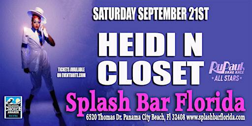 HEIDI N CLOSET RPDR STAR AT SPLASH BAR | Splash Bar Florida