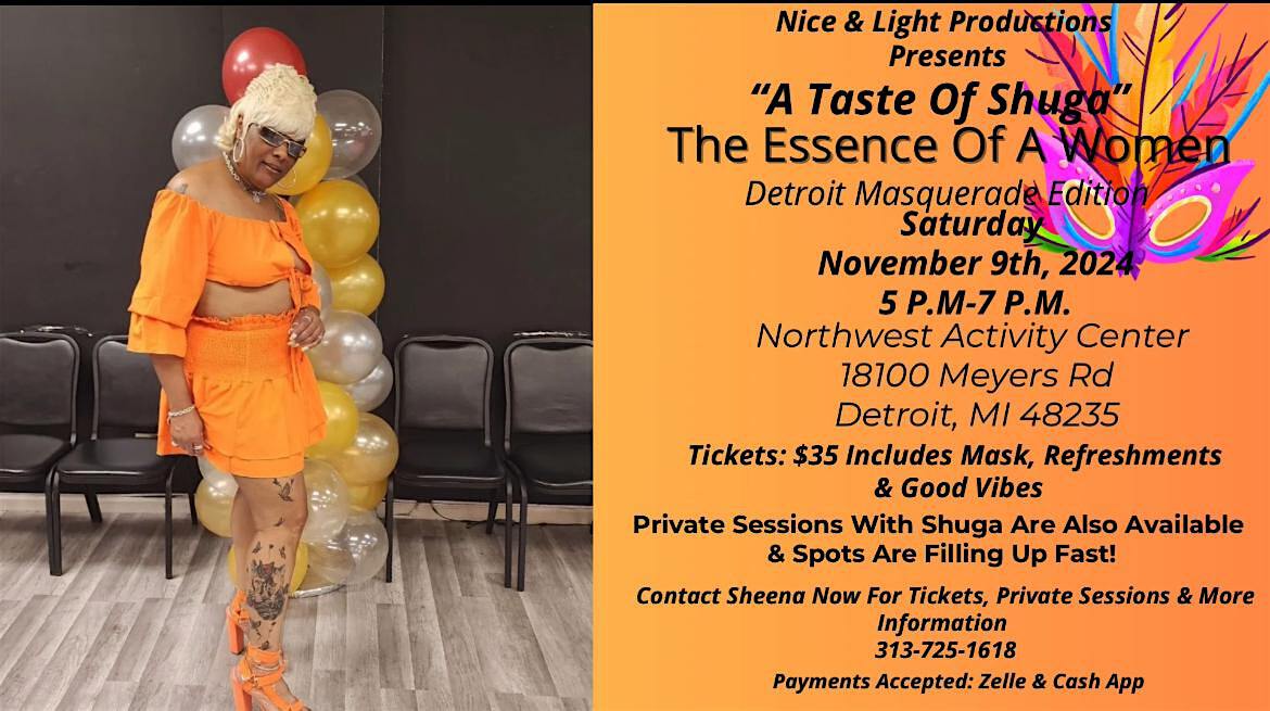“A Taste Of Shuga” The Essence Of A Women | Northwest Activities Center