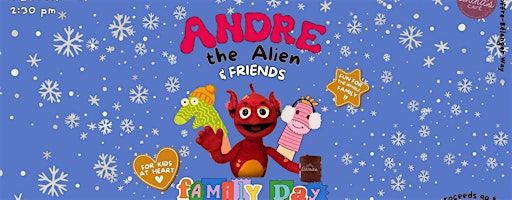ANDRE THE ALIEN: Family Friendly Comedy & Puppet Show | Anina's Cafe