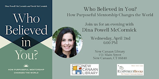 An evening with Dina Powell McCormick | New Canaan Library