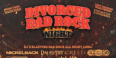 SYDNEY DIVORCED DAD ROCK NIGHT 2 | Oxford Art Factory