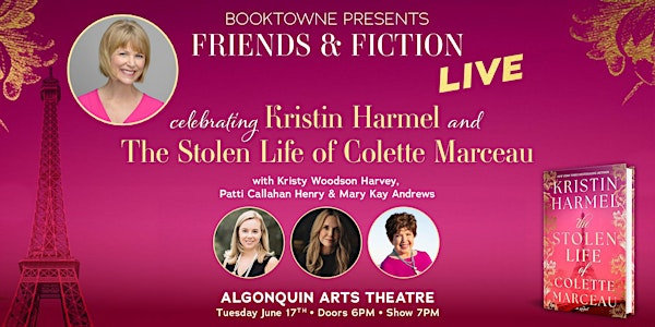 BookTowne Welcomes Friends & Fiction Authors LIVE at the Algonquin Theatre | Algonquin Arts Theatre