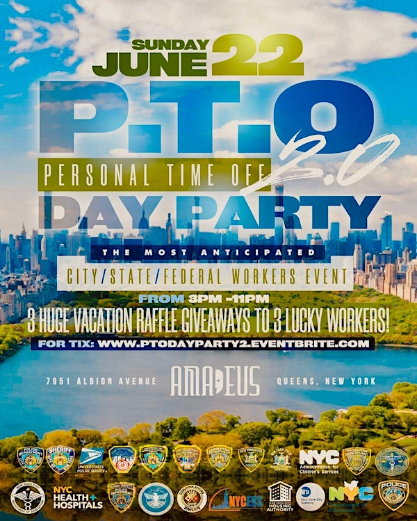 “P.T.O (PERSONAL TIME OFF) 2.0 | Amadeus Nightclub