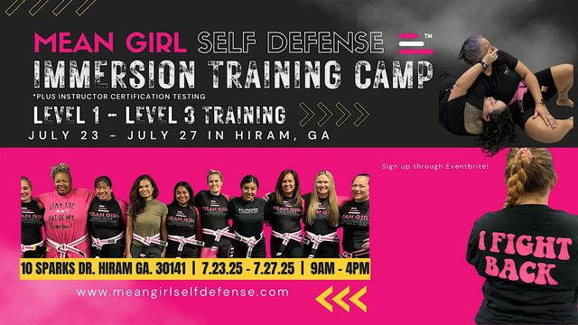 Mean Girl Immersion Training Camp; Levels 1-3 | Rolling Panda Brazilian Jiu Jitsu