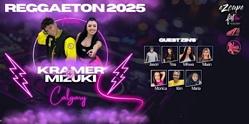 Reggaeton 2025 - Zumba Masterclass with Mizuki and Kramer | Calgary Chinese Cultural Centre