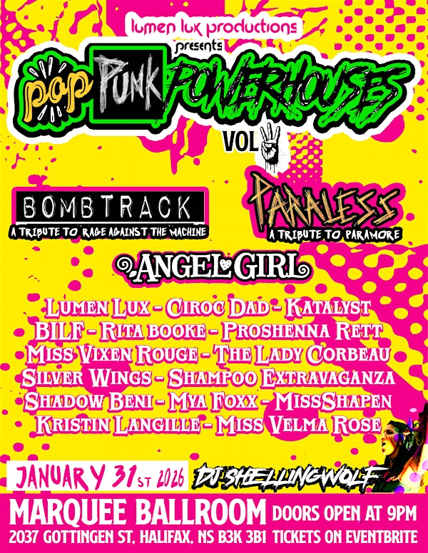 POP PUNK POWERHOUSES VOL 3 | Marquee Ballroom